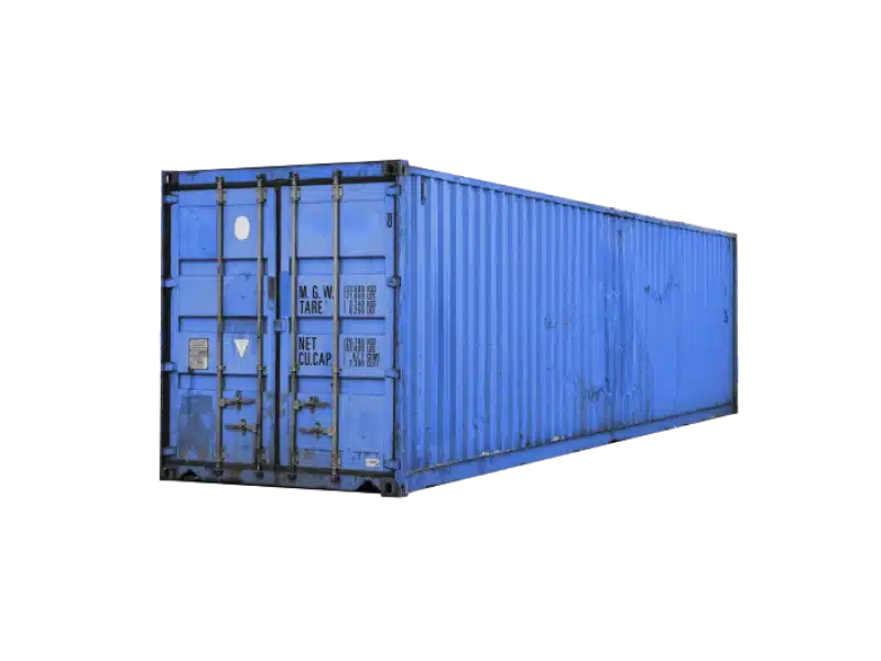 CONTAINER MARITIME 40 PIEDS DRY DERNIER VOYAGE