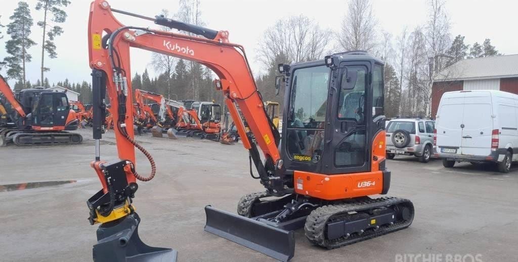 Kubota U36-4, (2022), 13 heures, 3.6T – occasion (Comme Neuf)