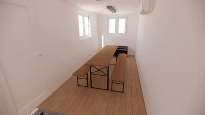 SALLE DE PAUSE AVEC KITCHENETTE 13 M² EN CONTAINER 20 PIEDS