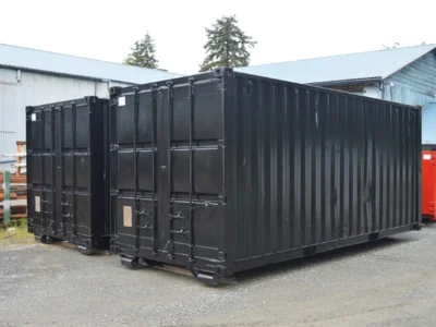 CONTAINER MARITIME 20 PIEDS SUR BERCE AMPLIROLL