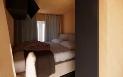 Studio container ECOLOGIA 40 pieds 23 m² habitables [1 chambre]