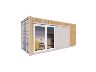 STUDIO EN CONTAINER 20 PIEDS 14 M² MOANA’S HOUSE