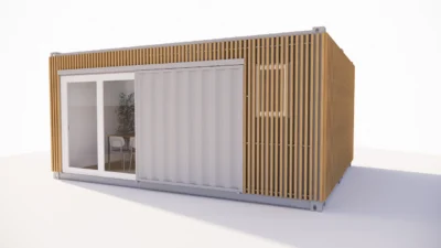 STUDIO EN CONTAINER 23 M² LIL ROBIN’S HOUSE