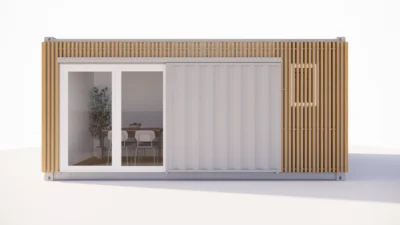 STUDIO EN CONTAINER 23 M² LIL ROBIN’S HOUSE