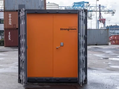 CONTAINER CHAMBRE FORTE : STOCKAGE MOBILE ANTIVOL