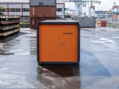 CONTAINER CHAMBRE FORTE : STOCKAGE MOBILE ANTIVOL