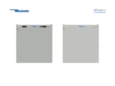 BUNGALOW DORTOIR 2 CHAMBRES AVEC SALLE DE BAIN 17,9 M²  24 PIEDS