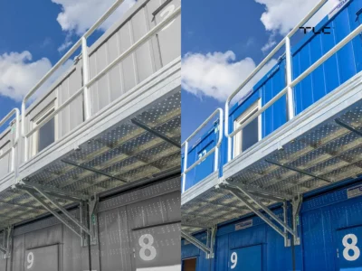 COURSIVE MÉTALLIQUE POUR CONTAINER