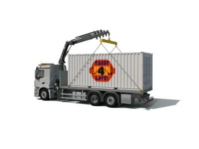 JEU DE 4 CROCHETS DE LEVAGE POUR CONTAINERS TWIST4LIFT® 10 T