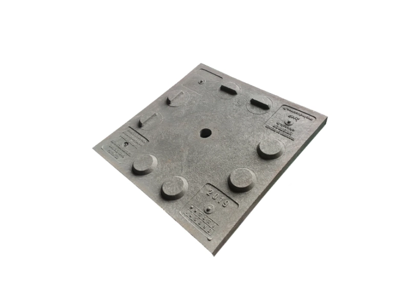 PLAQUE DE CALAGE POUR CONTAINERS SUR SOLS DURS