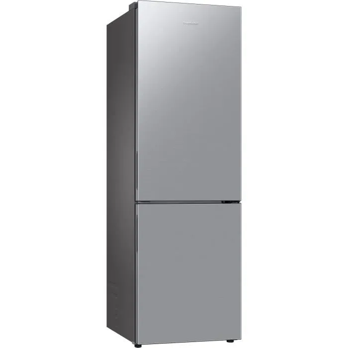 Réfrigérateur combiné - SAMSUNG - RB33B610ESA - No Frost - 344 L - Classe E - 59,5 x 65,8 x 185,3 cm - Gris métal