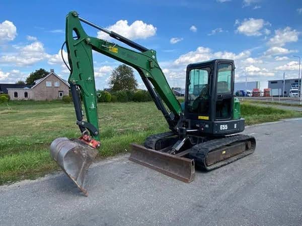 Bobcat E55, (2012), 4881 heures, 5.7T + 3 Godets – occasion