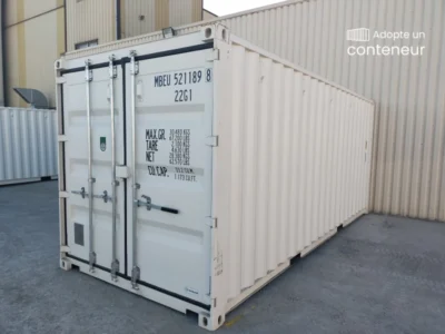 Container maritime 20 Pieds DRY PREMIER VOYAGE