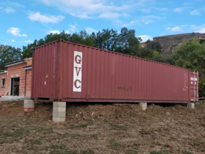 CONTAINER MARITIME 40 PIEDS DRY DERNIER VOYAGE