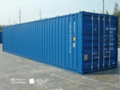 Container maritime 40 Pieds DRY PREMIER VOYAGE