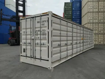 CONTAINER MARITIME 40 PIEDS HIGH CUBE OPEN SIDE PREMIER VOYAGE