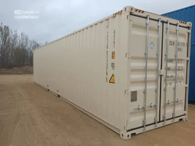 CONTAINER MARITIME 40 PIEDS HIGH CUBE PREMIER VOYAGE