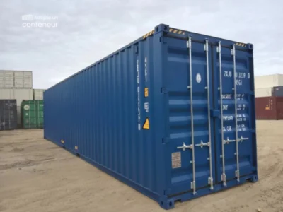 CONTAINER MARITIME 40 PIEDS HIGH CUBE PREMIER VOYAGE