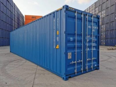 CONTAINER MARITIME 40 PIEDS HIGH CUBE PREMIER VOYAGE DOUBLE PORTES