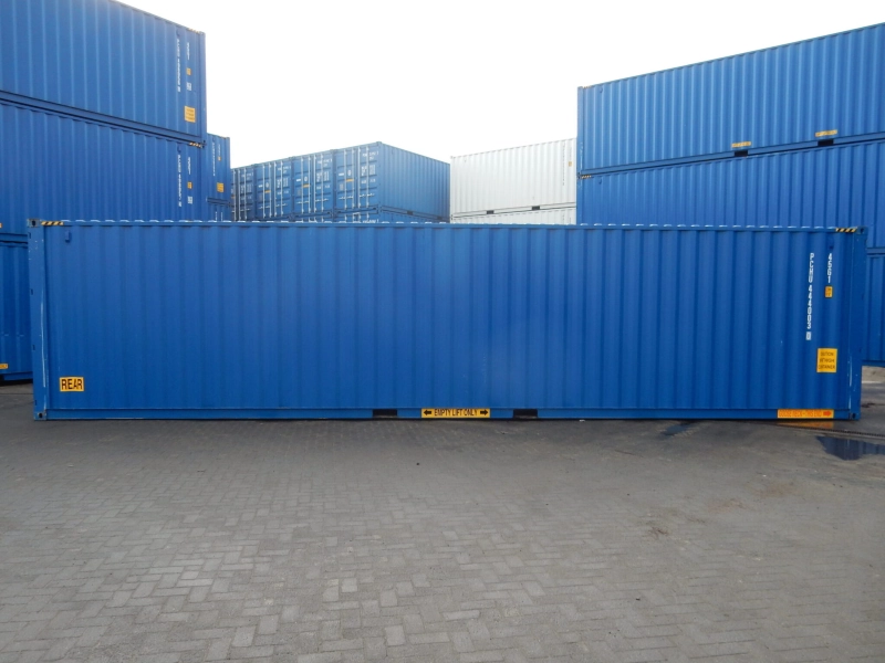 CONTAINER MARITIME 40 PIEDS HIGH CUBE PREMIER VOYAGE DOUBLE PORTES