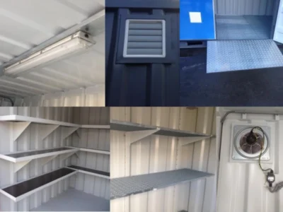 CONTENEUR DE STOCKAGE À PORTES LATÉRALES