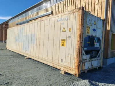 CONTAINER MARITIME FRIGORIFIQUE D’OCCASION 40 PIEDS HIGH CUBE