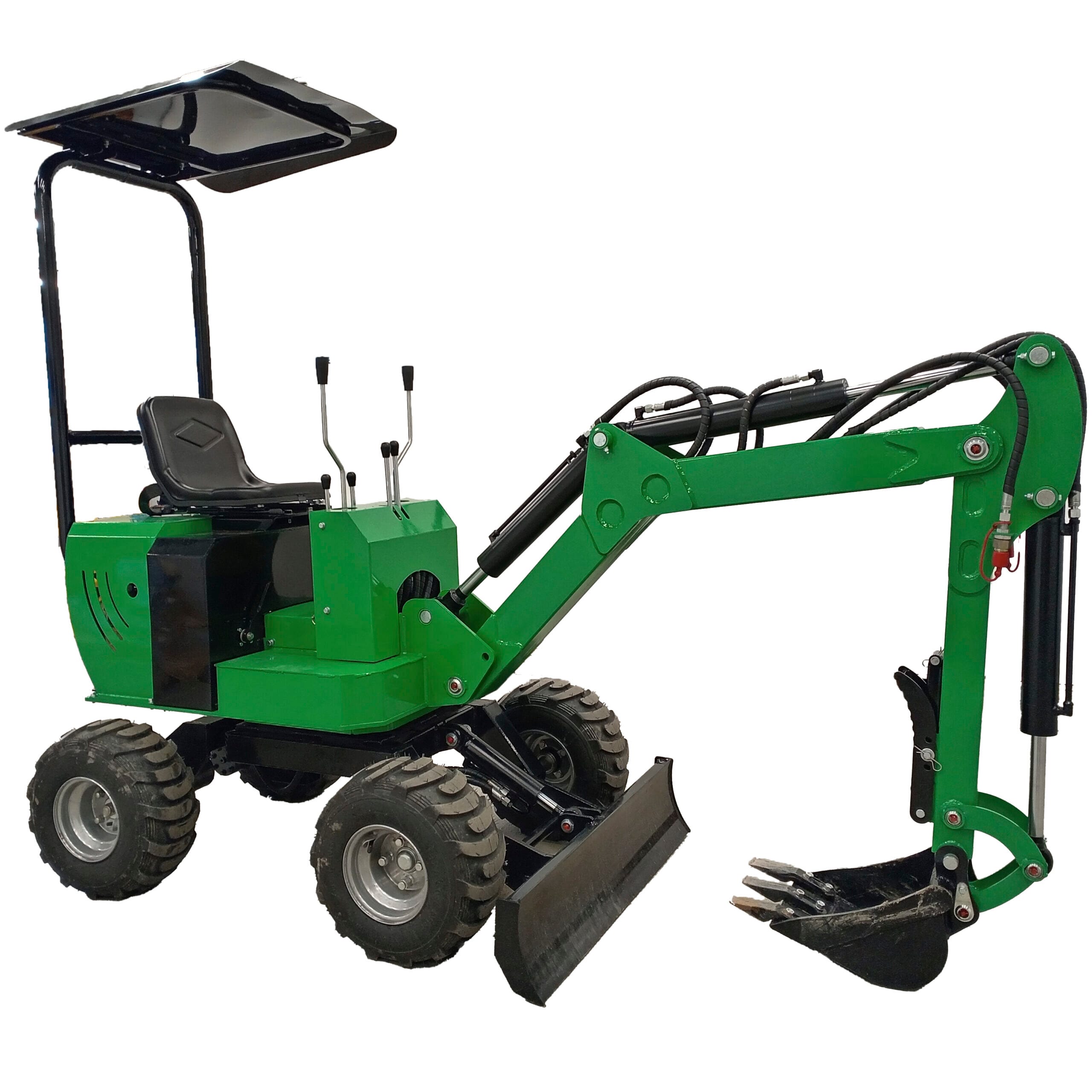 Mini-pelle sur roues Caivu HFT7