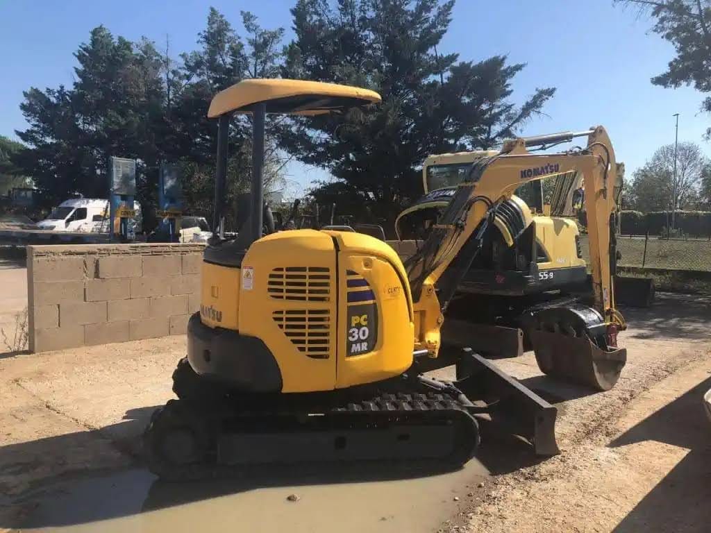 Komatsu PC30MR-2, (2008), 3920 heures, 3T – occasion