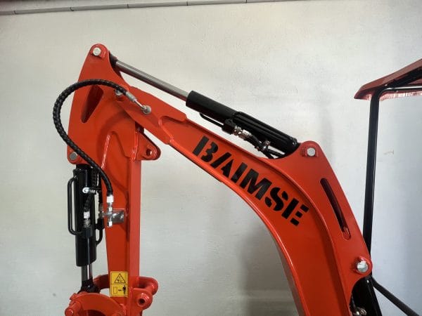 Mini Pelle Rotative BAIMSE 1800 kg, Moteur Kubota 3 Cylindres