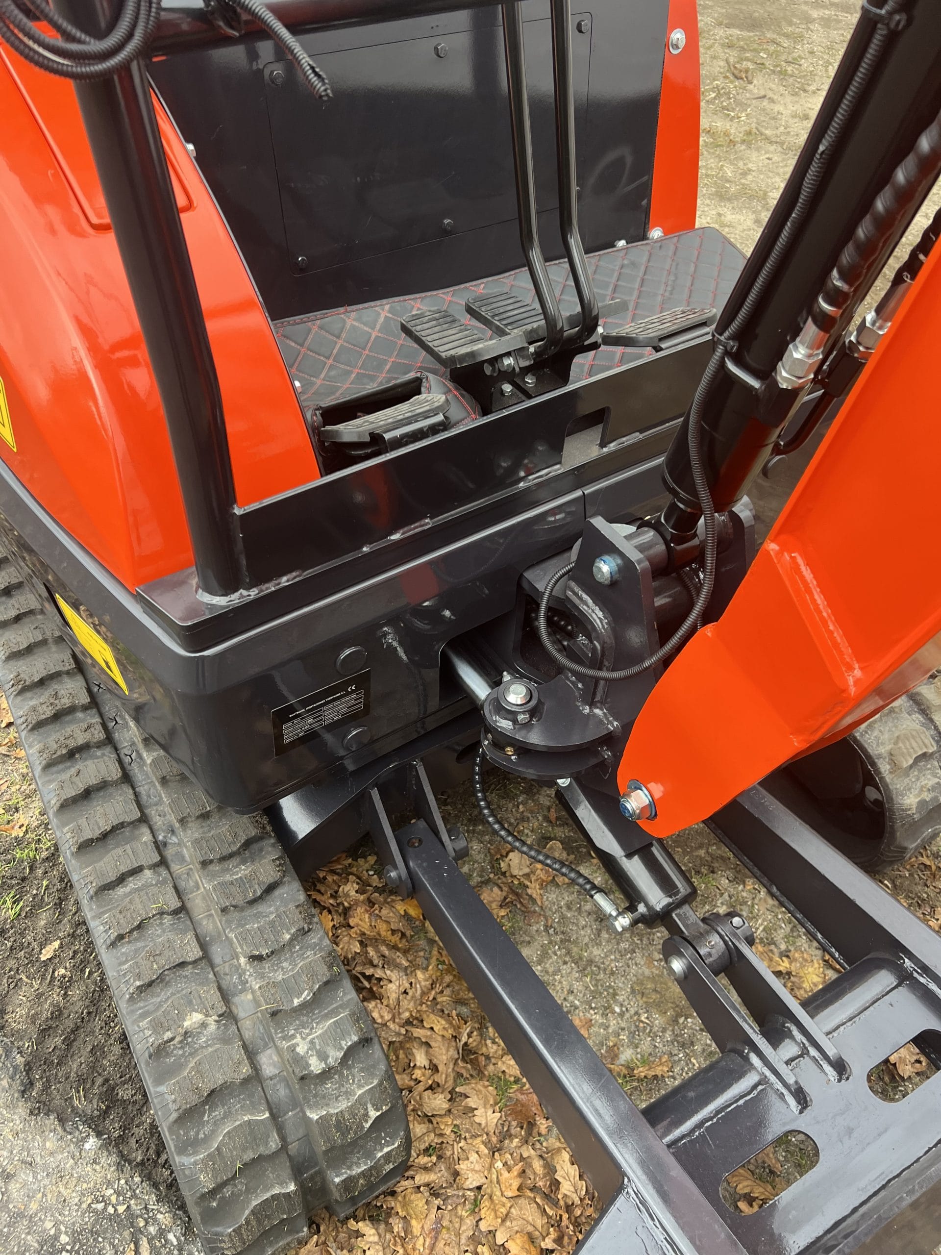 Mini Pelle Rotative Baimse 2500 kg, Moteur 3 Cylindres Kubota D1105