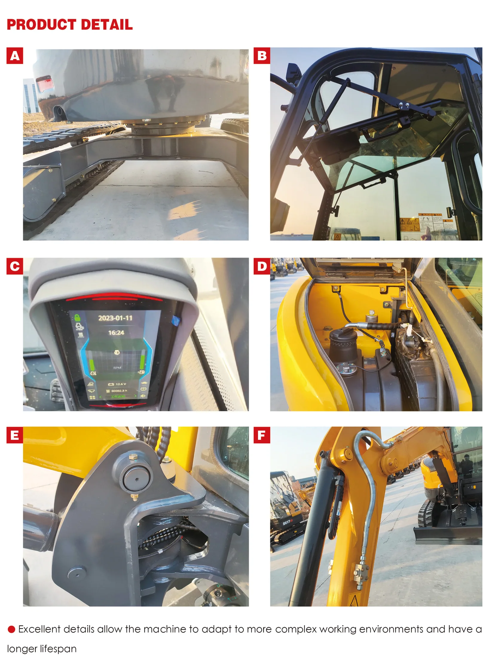 Mini-Pelle Kubota Excavator 3.5 tons